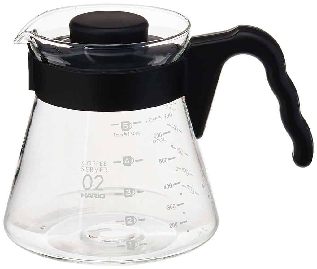 Hario V60-02 Coffee Server- Black | Brew Gear | Kahawa Company